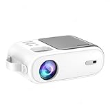 XIWBSY Mini tragbarer Projektor Full HD 1080p Video 5g Dual WiFi 9000Lumen Taschen...