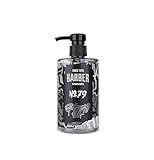 BARBER MARMARA Rasiergel Männer No.79 - Herren Rasiergel transparent 500ml - Shaving Gel...
