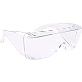 Hygostar Allzweckschutzbrille, transparent für Brillenträger geeignet