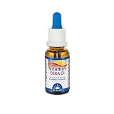 Dr. Jacob's Vitamin DEKA Öl 20 ml I Vitamine D3, A, E Tocopherole, K2 all-trans MK-7 in...