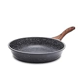 SENSARTE 28cm Antihaft Bratpfanne Skillet, Schweizer Granit Beschichtung Omelette Pfanne,...
