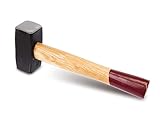 1.0kg Fäustel mit Holzstiel Schlosser-Hammer GS gepr.