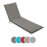 sleepling Auflage Gartenliege, Polster Sonnenliege Strandliege Liegenauflage, Made in EU,...