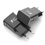 2Pack USB Ladestecker, Schnellladegerät USB Stecker für Samsung Galaxy S23 S21 S10 S9 S8...