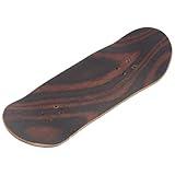 HONITANO Holz Fingerboard Deck DIY Skateboard Ersatzbrett Glatt Poliert Vorgebohrte für...