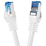 BIGtec 10m CAT.7 Patchkabel Netzwerkkabel Gigabit Patch DSL LAN Ethernet Kabel...