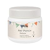 KREUL 49141 - Art Potch Nature, transparent, 150 ml, Serviettentechnik- und Dekokleber auf...