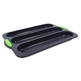 KICHOUSE Französisches Brot Backblech Aus Silikon Antihaftbeschichtete Brotform Für...