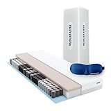 Schlaraffia myNap Taschenfederkern Matratze, 80x200cm mit Schlafmaske: Premium-Qualität...