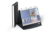 Durable Tisch-Flipchart Durastar, mit 10 PP-Hüllen, A4 quer, beschriftbar &...