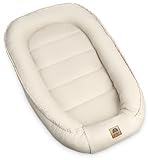 PIMKO Babynest Babynestchen für Baby Kuschelnest 2-seitig Babykokon für Säuglinge und...