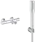 Grohe Grohtherm 800 Thermostate (Thermostat-Wannenbatterie, DN 15) chrom, 34567000 &...