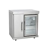 Mayer Barbecue Erweiterungsmodul mit Tür & Kühlschrank (63 l), für ZUNDA...