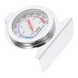 Angoily Ofenthermometer Edelstahl Rostfrei mit Großem Zifferblatt Backofen Thermometer...