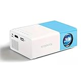 Kleiner Beamer Für Schlafzimmer 1080P Mini Beamer Full HD YG300 Tragbarer Mini...
