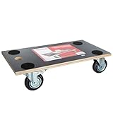 Toolland - QT111 Transport-Roller, Max Tragkraft 400 kg, 575 mm x 300 mm...