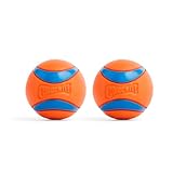 Chuckit – Ultra Ball Medium 2 Stück – 2 Jagdbälle für Hunde – Robuster und...