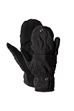 HORZE Damen Reithandschuhe Noa, gefütterte Winterhandschuhe, Schwarz, 8