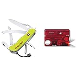 Victorinox Taschenmesser Rescue Tool (15 Funktionen, Frontscheibensäge, Gurtenschneider)...