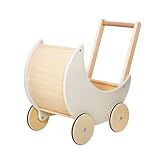 Lauflerner Puppenwagen aus Holz Lauflernwagen Baby Walker Lauflernhilfe...