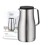 alfi STUDIO TT 1,0l, stainless steel, Isolierkanne aus doppelwandigem Edelstahl...
