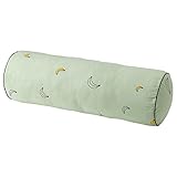 IKEA VÄNKRETS Kissen, 80 cm, Bananenmuster, blassgrün
