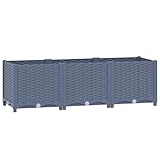 vidaXL Hochbeet Blumenkasten Gemüsebeet Pflanzbeet Blumenbeet Pflanzkasten...