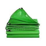Abdeckplane mit Osen, Gewebeplane Wasserfest und Abwaschbar, Plane 500 G/M², 0.5mm...