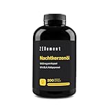 Nachtkerzenöl, 200 Softgel-Kapseln, Hochdosiert mit 2000 mg je Tagesdosis |...