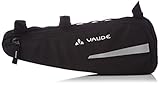 VAUDE Cruiser Bag - Rahmentasche Fahrrad mit Klett-Befestigung, Schwarz