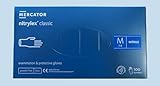 MERCATOR MEDICAL Nitrilhandschuhe, puderfreie Einweghandschuhe NITRYLEX CLASSIC,...