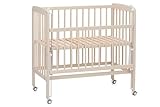 Fillikid Beistellbett Nino 3 in1 Exklusiv | Babybetten aus Buchenholz | Kinderbett,...