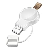 LVFAN Kabelloses Ladegerät Für Apple Watch, Tragbares USB-Ladegerät Für...