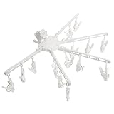 HORIALENCE Wäscheständer Unterwäsche-aufhänger Reisebügel Mit Clips Sockenklammern...