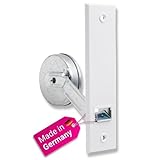 ROLLLRA | Gurtwickler inkl. Abdeckplatte Lochabstand 160mm bis 5m Gurt (für 20-24mm...