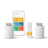 tado° smartes Heizkörperthermostat – Wifi Starter Kit V3+, inkl. 2 x Thermostat für...