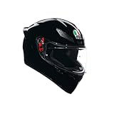 AGV - K1 S E2206 Motorrad Helm, Herren ECE Vollvisier Motorradhelm, Racing Style mit...