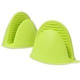 1 Paar Mini Ofenhandschuhe Anti-Rutsch Hitzebeständige: Silikon Ofenhandschuhe...