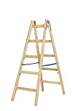 Systafex 2x5 Stufen 1,55m Leiter Doppelstufenleiter Malerleiter Elektrikerleiter...