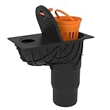 UZMAN-Dachrinnenablauf Regenwasserfilter Laubabscheider Regenrohrablauf...