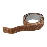 Eawfgtuw Selbstklebende Zierleiste aus 3D-geprägtem Schaumstoff, Wandverkleidung,...