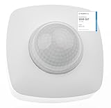 HUBER MOTION 30 Präsenzmelder 360° für Innenbereich, Bewegungsmelder Deckenmontage mit...