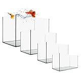 GarPet Aquarium Becken 30x20x20 cm 12 L rechteckig Glas Aquariumbecken...