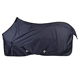 PFIFF 102986 Regendecke Rainover, Ganzjahresdecke Pferdedecke, Dunkelblau 155 cm