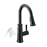 Moen Belfield 7260EWBL Küchenarmatur mit Bewegungssensor, berührungslos, mit einem...