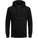 JACK & JONES Male Hoodie Sweat XLBlack