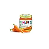 HiPP Reine Früh-Karotten Bio, 6er Pack (6 x 125 g)