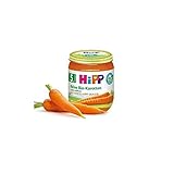HiPP Reine Früh-Karotten Bio, 6er Pack (6 x 125 g)