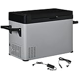 Outsunny Kühlbox Auto 50L mit LCD-Anzeige 2 Modi Kompressor Autokühlschrank...