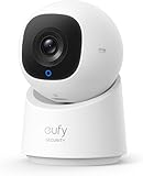 eufy Indoor Cam C220, 2K Überwachungskamera Innen, 360°...